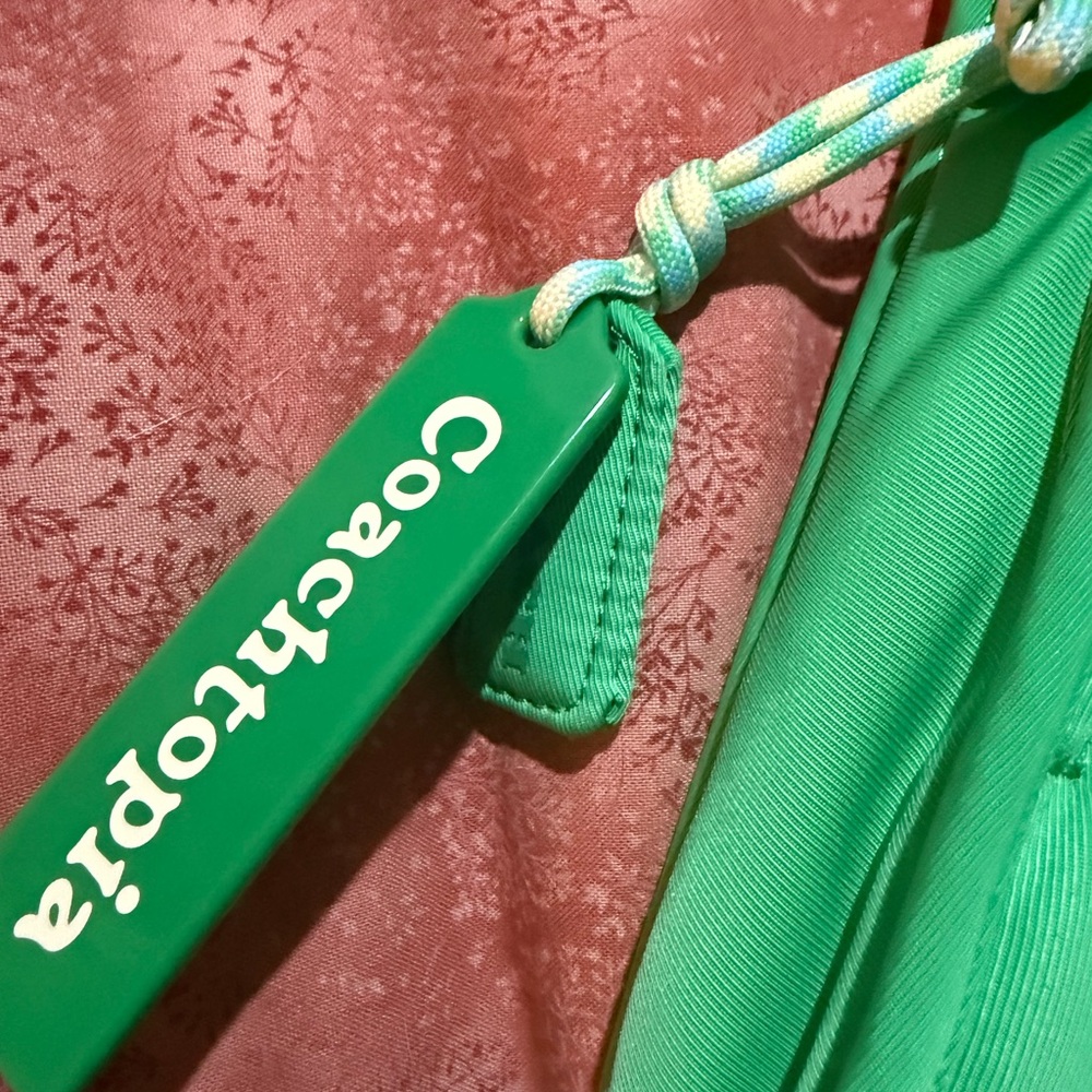 Green Cloud Pattern Shoulder Bag - image 3